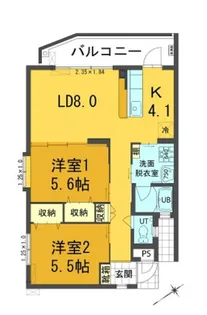 Le Placide(ルプラシード)【3階】の間取り