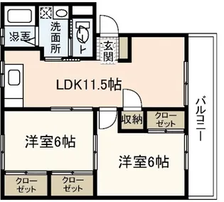 田中第一ビル【1階】の間取り