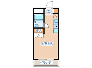 KKハイム【1階】の間取り