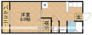 リバティII【1階】の間取り