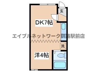 パークサイドR【2階】の間取り