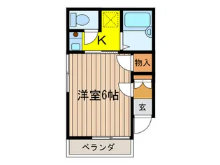 KTハイツ【2階】の間取り