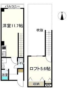 シティガーデン南通I【10階】の間取り