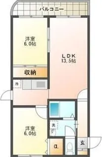 オルフェ77【2階】の間取り