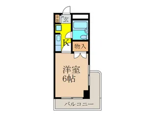 メゾン住吉【2階】の間取り