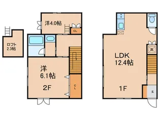 VERDE【1階】の間取り