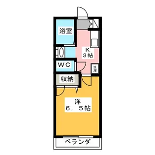 ALFA【2階】の間取り