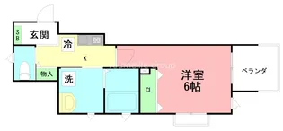 サンス戸塚【1階】の間取り