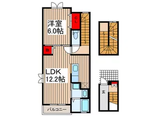 リーベレーベン【3階】の間取り