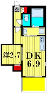 ハーモニーテラス上篠崎III【3階】の間取り