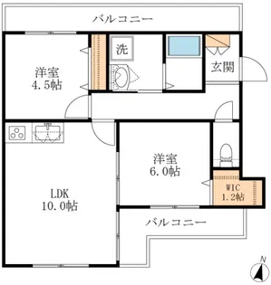 Ange C【3階】の間取り