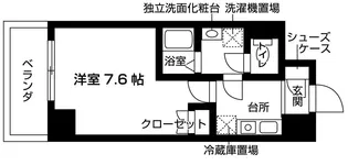 Eau de Vie 江古田【4階】の間取り