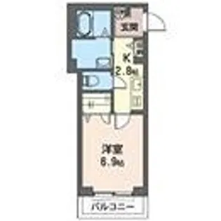 ラリュール【3階】の間取り