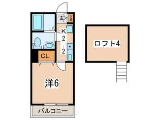 ヴェラハイツ白楽参番館の間取り