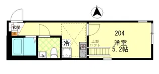 武蔵新城46AP【2階】の間取り