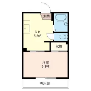 Court Village【1階】の間取り