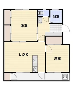 藤絹600棟【4階】の間取り
