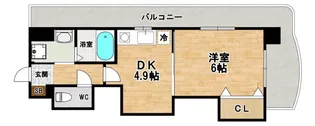 フレシュール我孫子【8階】の間取り