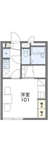 安里駅前【4階】の間取り