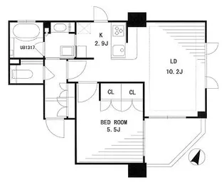 アーデル池上【3階】の間取り