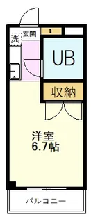 西恋ハイツ【3階】の間取り