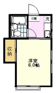 ホワイトコート【1階】の間取り