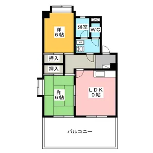 サンファミリア長久手II【5階】の間取り