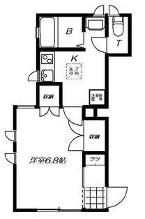 パインフォレスト【1階】の間取り
