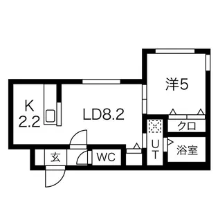 MTガーデンEast II【4階】の間取り
