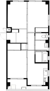 第5ストークマンション【1階】の間取り
