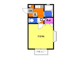 グラシオSK【1階】の間取り
