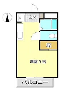 ラ・メゾン【2階】の間取り