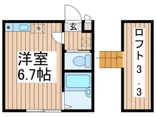 Y&Y南林間【2階】の間取り