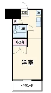 ツインズ向ヶ丘A【4階】の間取り