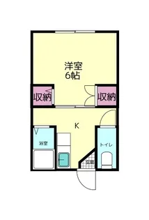 小園荘 南棟【2階】の間取り