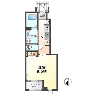 Premier(プルミエ)【1階】の間取り