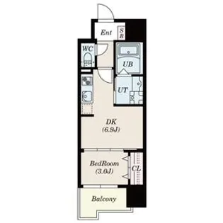 S-RESIDENCE久留米六ツ門abreastII【11階】の間取り