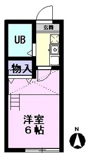 アネックス南流山10期【1階】の間取り