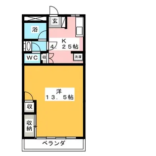 ベル&MKハイツ【2階】の間取り