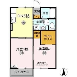 パストラル【1階】の間取り