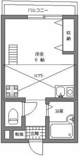 フィールドハイツ東伏見【2階】の間取り