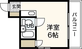 アビリオ東白島【5階】の間取り