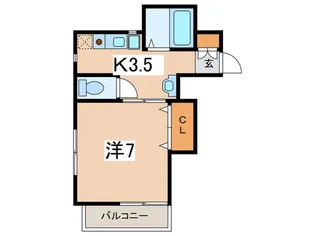 カ-サ藤が丘【2階】の間取り