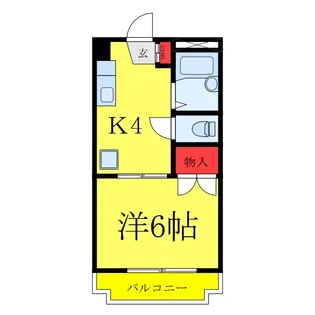 ライトヴィレッヂ【3階】の間取り