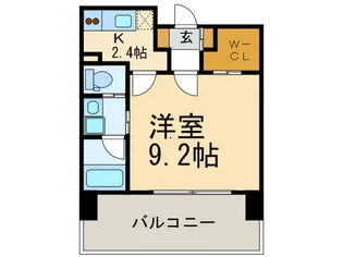 REGALO空港通【8階】の間取り