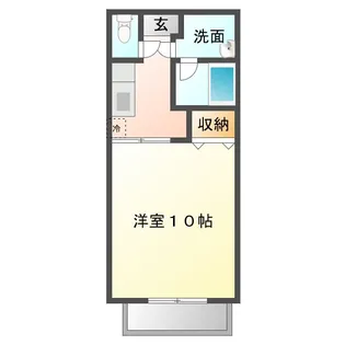 メルローズ王子 A棟【2階】の間取り