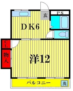 小林ビル【3階】の間取り