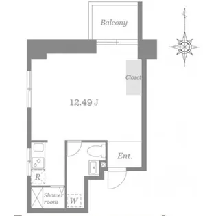 東京都渋谷区広尾5【マンション】の間取り