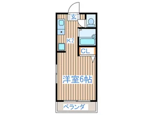 シャーメゾン南台【2階】の間取り
