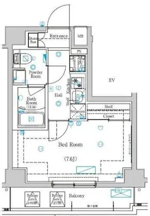 ラフィスタときわ台【1階】の間取り